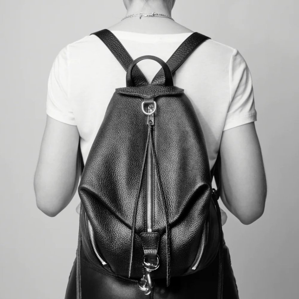Rebecca Minkoff | NEW, AUTHENTIC "Julian" textured leather backpack